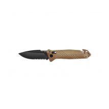 Couteau De Poche Cac Serration Pa6 Vengeur Edition Tan - Tb Outdoor - Vet Sécurité