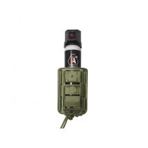 Porte-aérosol 50, 75 Et 100 Ml Bungy 8bl Vert Olive - Vert - Vega Holster