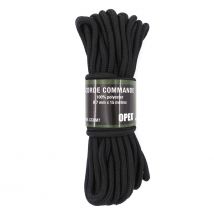 Corde Commando Diamètre 7 Mm Noir - Patrol Equipement - Vet Sécurité