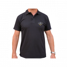 Polo Noir Manches Courtes Para - Patrol Equipement - Taille Xl - Vet Sécurité