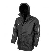 Veste Softshell Homme 3 En 1 Noir - Result