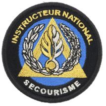 Naszywka tkaninowa gendarmerie instructeur national secourisme - dmb