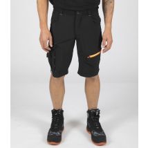 Bermuda De Travail Horn - Noir/orange - Nine Worths By North Ways - Taille 44 - Vet Sécurité