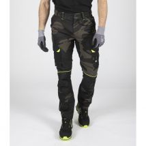 Pantalon De Travail Mirage - Woodland - Nine Worths By North Ways - Taille 48 - Vet Sécurité