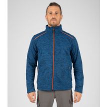 Gilet Zippe Lenny Marine Et Orange Fluo - Nine Worths By North Ways - Taille 4xl - Vet Sécurité