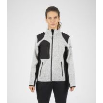 Veste De Travail Femme Louise Gris Clair Chine - Nine Worths By North Ways - Taille Xs - Vet Sécurité