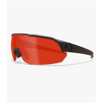 Okulary balistyczne arc light (zestaw 3 szkieł bezbarwne/przyciemniane/pomarańczowe) - czarne - edge tactical