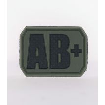 Patch 3d De Groupe Sanguin Ab+ Vert Od - Miltec - Vet Sécurité