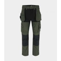 Pantalon De Travail Spector Kaki/noir - Herock - Taille 56 - Vet Sécurité