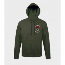 Sweat Avec Logo Cœur Le Diable Rit Colo - Kaki - Army Design - Taille 2xl - Vet Sécurité