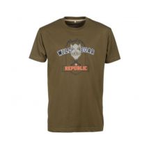 Tee-shirt Wild Boar Republic Ii Kaki - Percussion - Taille Xl - Vet Sécurité