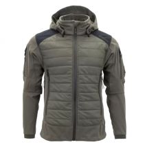 Ocieplana kurtka softshell isg 2.0 (do +10°c) g-loft - zieleń oliwkowa - carinthia 2xl