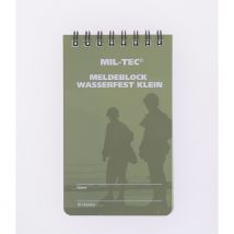 Carnet étanche Waterproof Petit Format - Miltec - Vet Sécurité