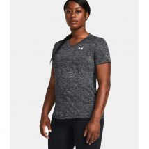T-shirt Avec Col En V Femme Ua Tech Twist - Noir - Under Armour - Taille Xl - Vet Sécurité