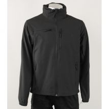 Kurtka softshell space - czarna - force series 4xl