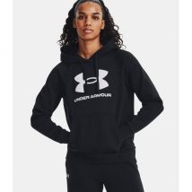 Bluza damska ua rival big logo - czarna - under armour l