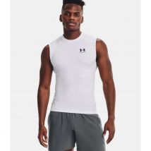 Haut Sans Manches Heatgear Armour Pour Homme - Blanc - Under Armour - Taille S - Vet Sécurité