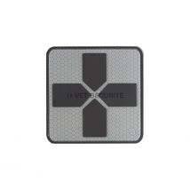 Patch En Gomme Big Cross Medic - Gris - Jtg - Vet Sécurité