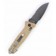 Couteau De Poche Cac S200 Serration Pa6 Vengeur Edition Tan - Tb Outdoor - Vet Sécurité