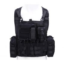 Gilet Tactique De Poitrine - Noir - 101 Inc - Vet Sécurité