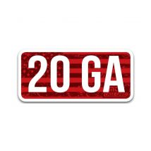 Autocollant Pour Calibre. 20 Ga.pack De 8 Unités - Mtm Case-gard - Vet Sécurité