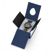 Montre Athos 6 Bracelet Cuir Noir/jaune - Patrouille De France - Vet Sécurité