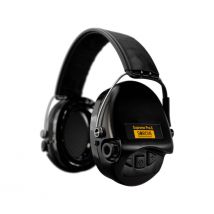 Casque Anti-bruit Suprême Pro-x Led Noir Serre-tête Cuir Noir - Msa Sordin - Vet Sécurité