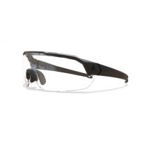 Okulary balistyczne arc light (zestaw 2 szkieł bezbarwne/przyciemniane) - czarne - edge tactical