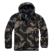 Veste Polaire à Capuche Darkcamo - Brandit - Taille L - Vet Sécurité