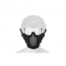 Demi-masque Facial En Acier Mk Ii Fast Black - Invader Gear - Vet Sécurité