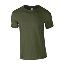 T-shirt ring spun 160 green military - gildan l