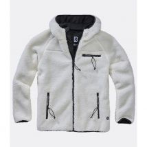 Veste Polaire à Capuche Blanc - Brandit - Taille 6xl - Vet Sécurité
