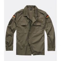 Chemise Militaire Bw Olive - Brandit - Taille 5xl - Vet Sécurité
