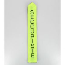 Bandeau Zip Jaune Secouriste Brode - Vet Sécurité