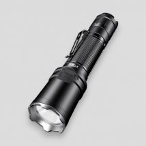 Latarka taktyczna ładowalna xt11r (1 300 lumenów) - czarna - klarus