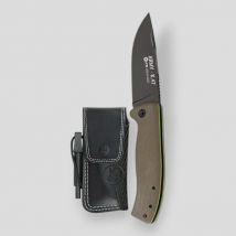 Nóż składany micarta (ostrze 9,8cm) - zielony - k25