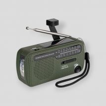 Radio survivalowe - sw1/sw2/fm/am - zielone - fosco industries