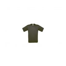 Tee-shirt Manches Courtes Kaki - B&c - Taille 2xl - Vet Sécurité