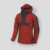 Anorak woodsman - karmazynowy niebieski / szary popielaty - helikon xs