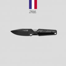 Nóż monoblokowy impact 127 g10 - czarny - tb outdoor