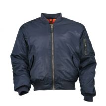 Kurtka bomberka ma1 - granatowa - cityguard xl