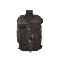 Gilet Tactique Usmc Noir - Miltec - Vet Sécurité