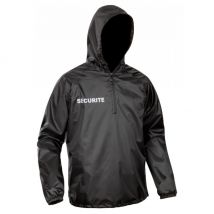 Kurtka przeciwwiatrowa ultra-light ripstop security - czarna - t.o.e. design 4xl