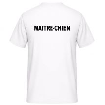 Koszulka maitre-chien biała - vetsecurite 2xl