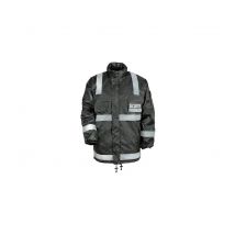 Coupe Vent Fourré Polaire Securite Bandes Rétro-réfléchissantes - Cityguard - Taille L - Vet Sécurité