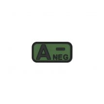 Patch Groupe Sanguin A- Vert Od - Jtg - Vet Sécurité