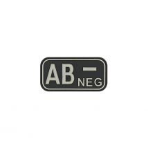 Patch Groupe Sanguin Ab- Noir - Jtg - Vet Sécurité