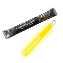 Pałka świetlna chemlight 15cm (12 godzin) - żółta - cyalume