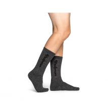 Chaussettes Ullfrotté 400 Avec Logo Gris - Woolpower - Taille 36/39 - Vet Sécurité