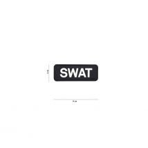 Patch 3d En Pvc "swat" - 101 Inc - Vet Sécurité